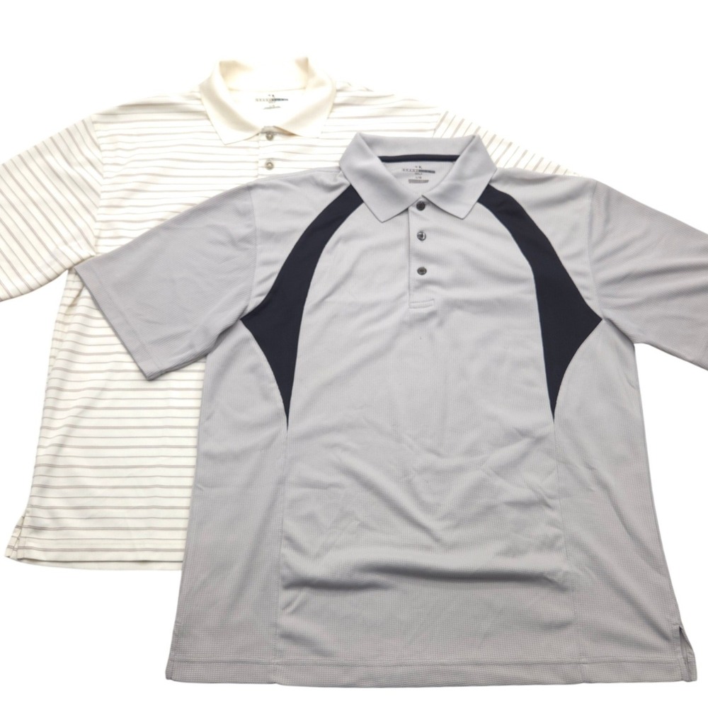 Lot of 2 Grand Slam Golf‎ Polo Shirt Mens Large